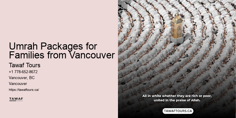Vancouver Umrah Packages with Post-Tour Follow-ups