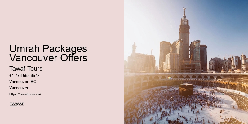 Affordable Umrah Packages Vancouver with Transport