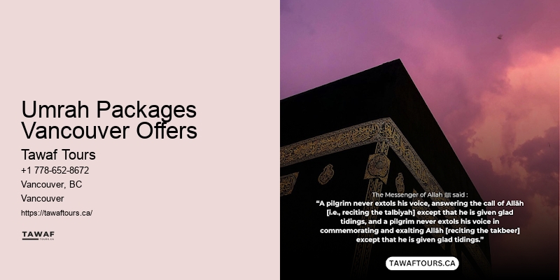 Trusted Umrah Tour Operators in Vancouver