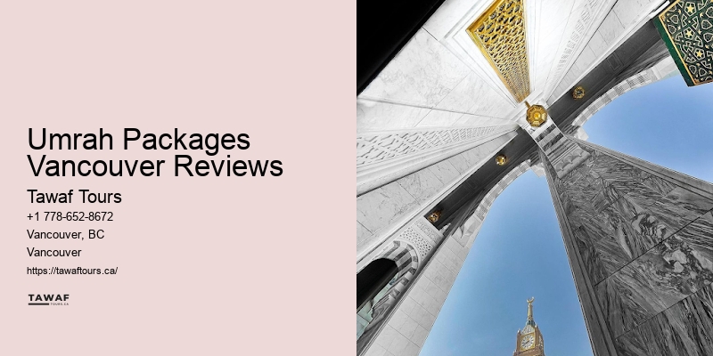 Vancouver Umrah Tour Itineraries