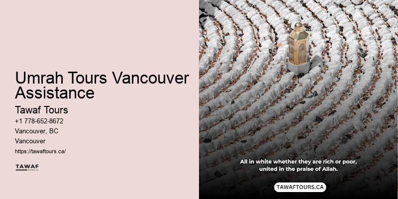 Vancouver Umrah Travel Special Offers
