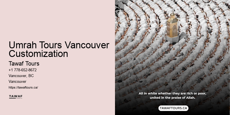 Personalized Vancouver Umrah Accommodation Recommendations