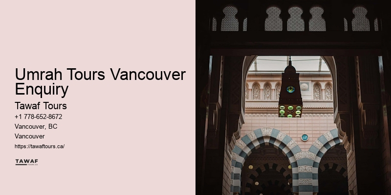 Umrah Travel Vancouver Discounts