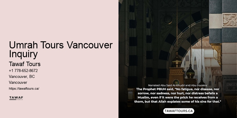 Umrah Packages Vancouver with Sustainable Souvenir Options