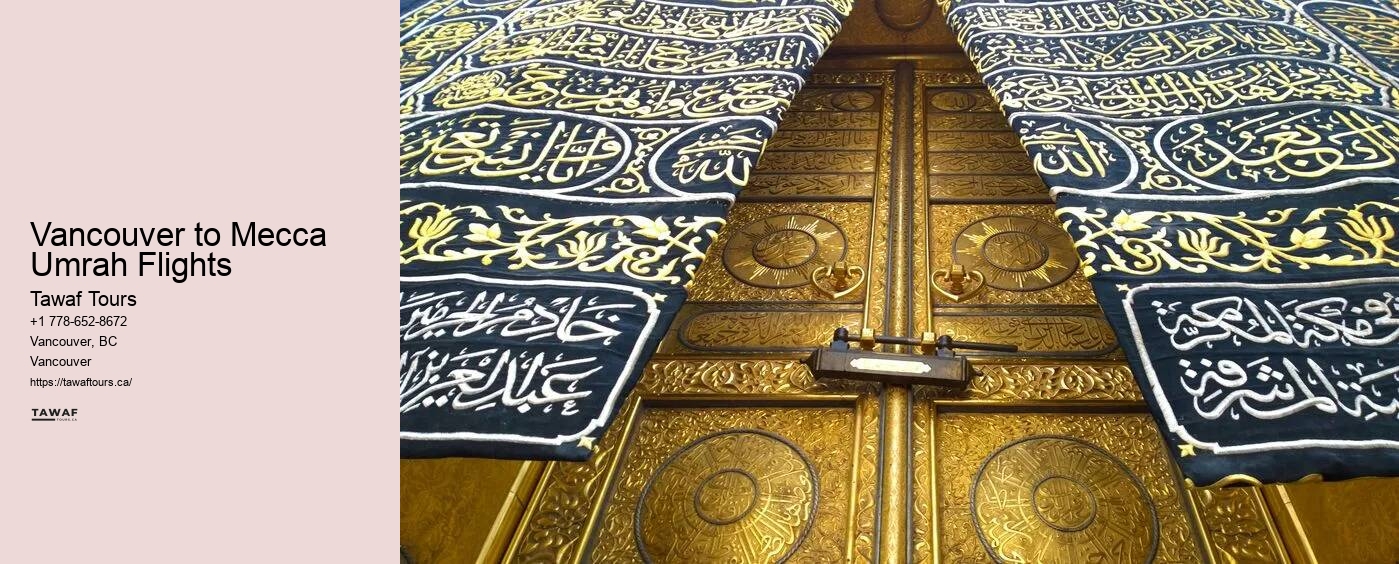 Vancouver to Mecca Umrah Flights