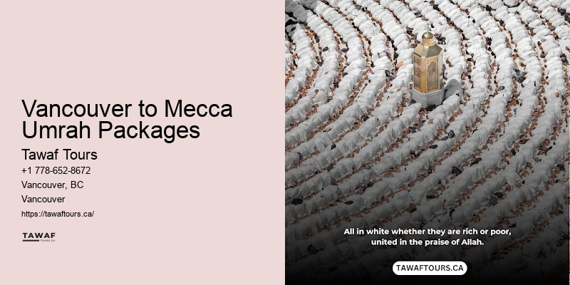 Umrah Trips from Vancouver