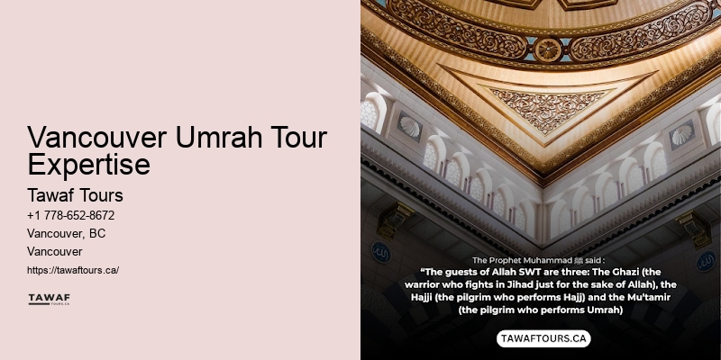Trusted Vancouver Umrah Tour Planners