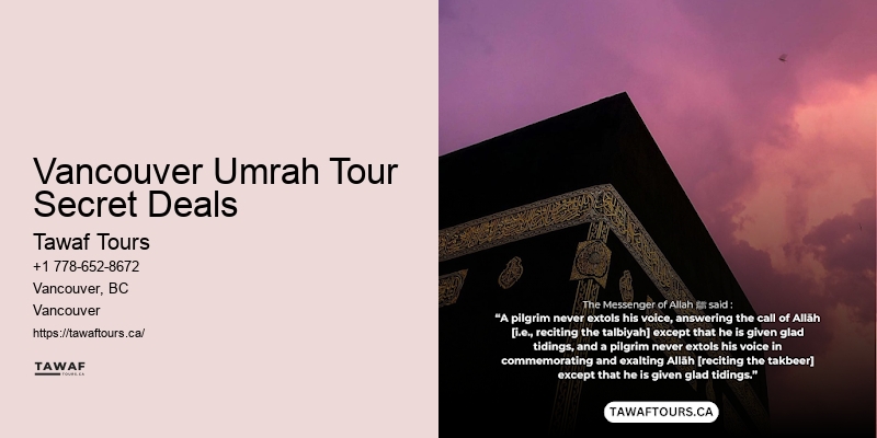 Umrah Journey from Vancouver