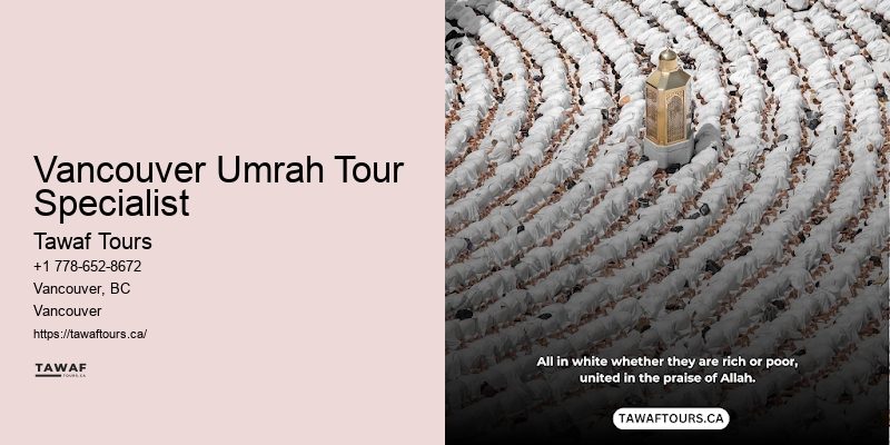Affordable Umrah Vacation from Vancouver