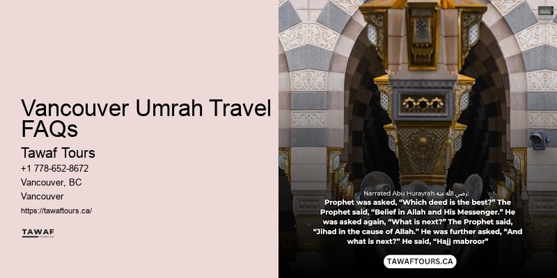 Vancouver Umrah Visa Services