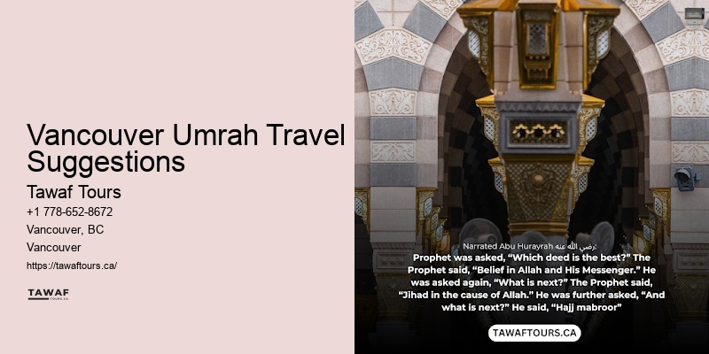 Seamless Umrah Flight Booking Services from Vancouver