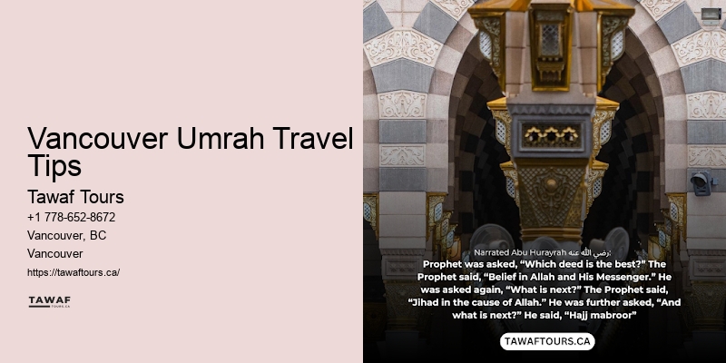 Vancouver Umrah Travel Discounts