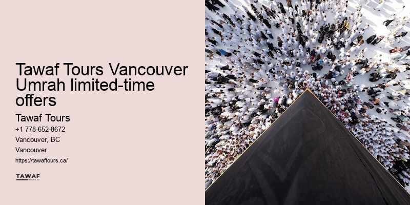 Vancouver Umrah pilgrimage tour planner