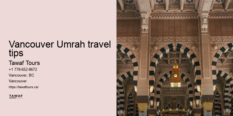 Tawaf Tours Umrah accommodation Vancouver