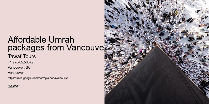 Vancouver to Mecca pilgrimage tips