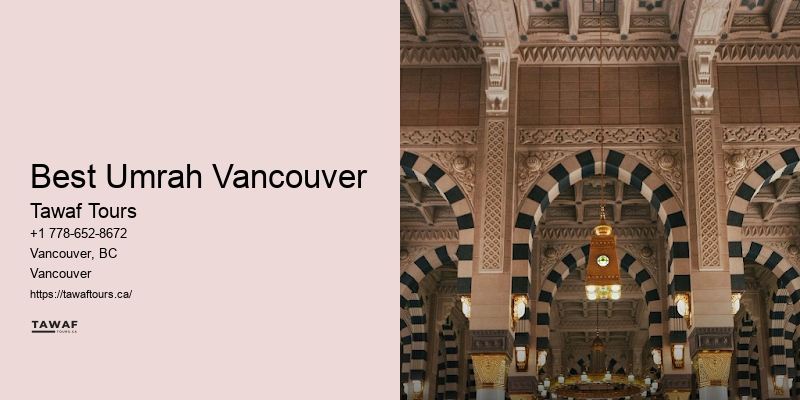 Affordable Umrah packages from Vancouver