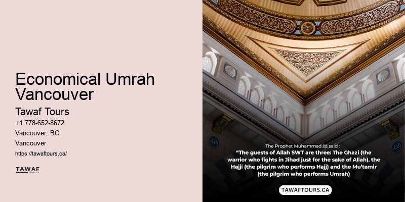 Vancouver Umrah package features