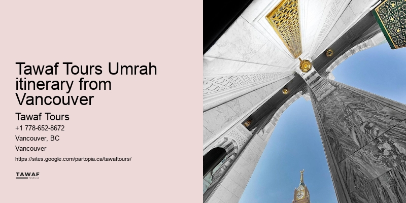 Vancouver Umrah pilgrimage package deals