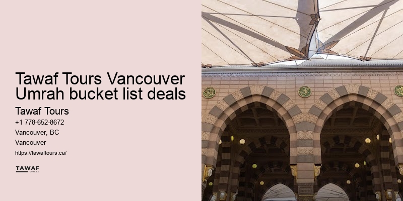 Tailored Umrah packages Vancouver