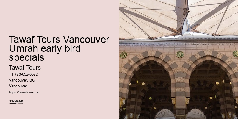 Customized Umrah packages from Vancouver