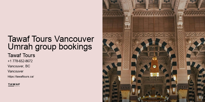 Vancouver Umrah travel recommendations