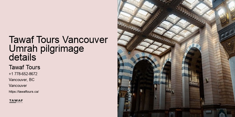Vancouver Umrah pilgrimage booking services