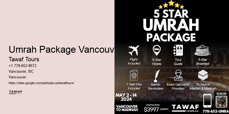 Vancouver Umrah pilgrimage booking reliability