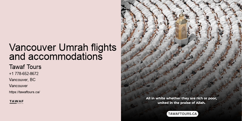 Vancouver Umrah pilgrimage booking assurance