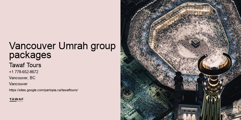 Vancouver Umrah travel rates
