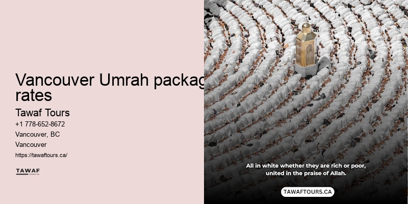 Vancouver Umrah package flexibility