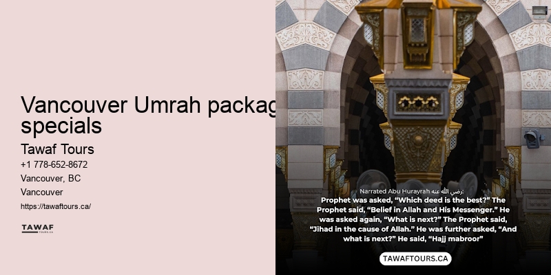 Vancouver to Mecca pilgrimage journey