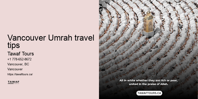 Vancouver Umrah pilgrimage booking trust