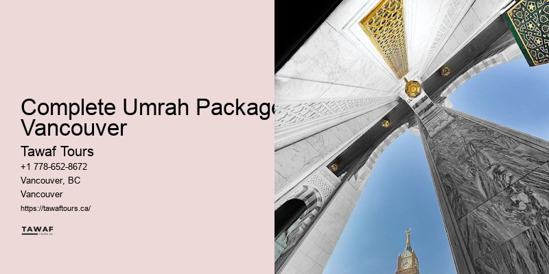 Complete Umrah Packages Vancouver to Jeddah Umrah Packages