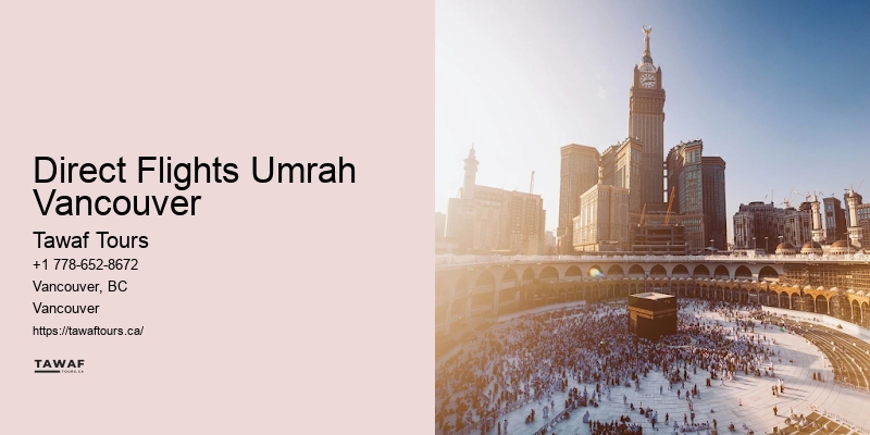 Affordable Mecca Flights Direct Flights Umrah Vancouver