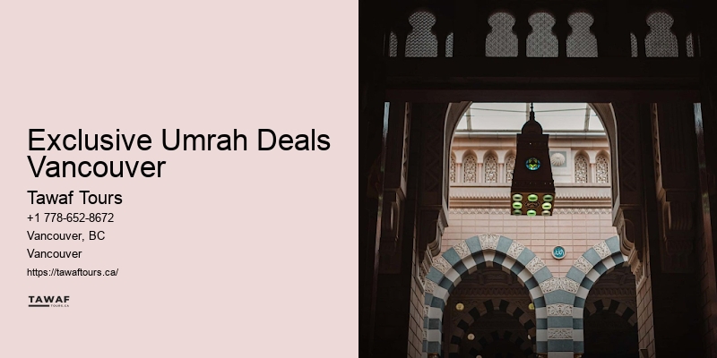 Exclusive Umrah Deals Vancouver Umrah Deal Experts
