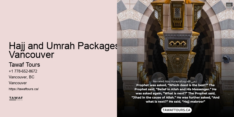 Hajj and Umrah Packages Vancouver Umrah Transportation Services