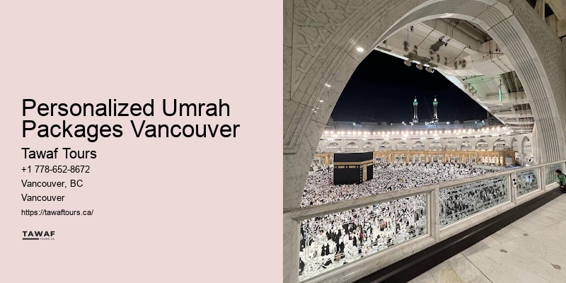 Personalized Umrah Packages Vancouver Umrah Package Booking