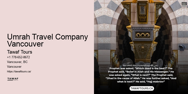 Umrah Package Deals 2024 Umrah Travel Company Vancouver