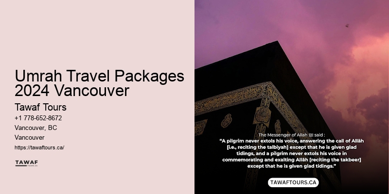 Umrah Vacation Packages Umrah Travel Packages 2024 Vancouver