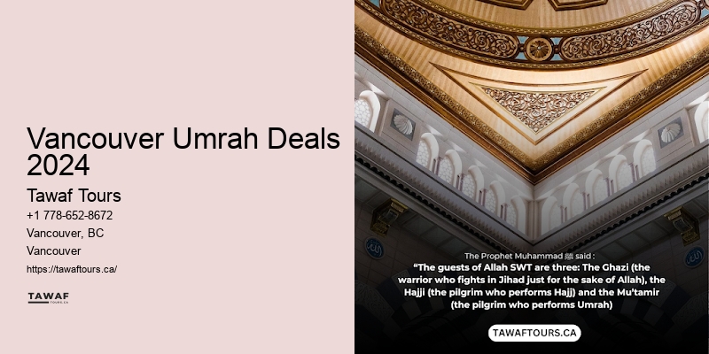Custom Umrah Travel Plans Vancouver Umrah Deals 2024