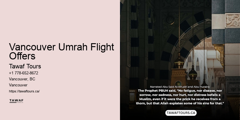 Vancouver Umrah Flight Offers Hajj and Umrah