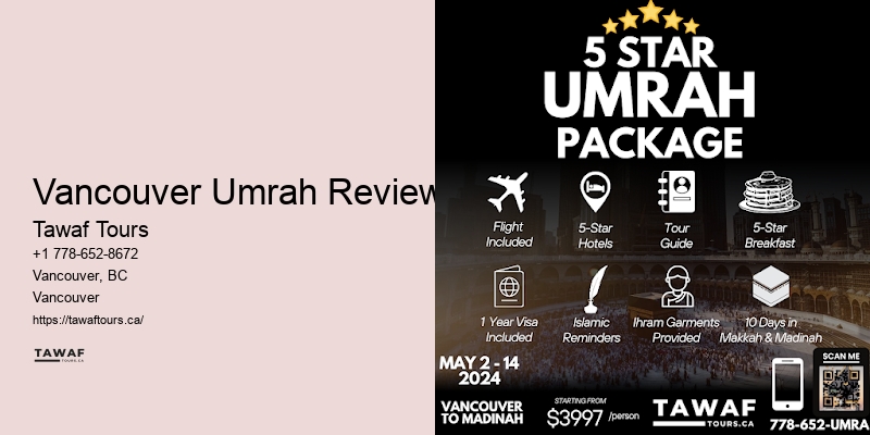 Umrah Promotions Vancouver Umrah Reviews