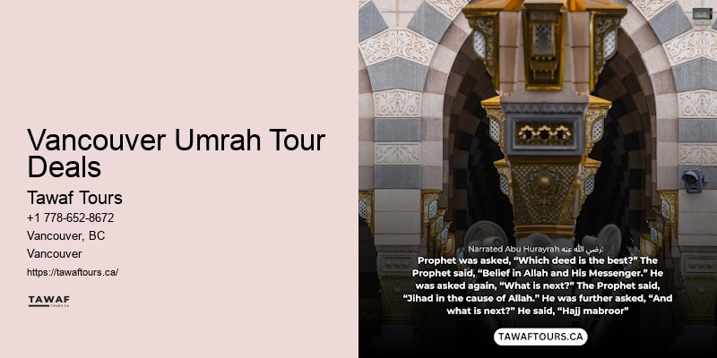 Affordable Umrah Deals 2024 Vancouver Umrah Tour Deals