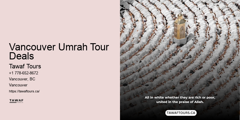 Umrah Package Booking Vancouver Umrah Tour Deals